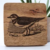 3er-Set Vogelbilder – Auf Mangoholz · 3 Motive nach Wahl, je 10 × 10 cm